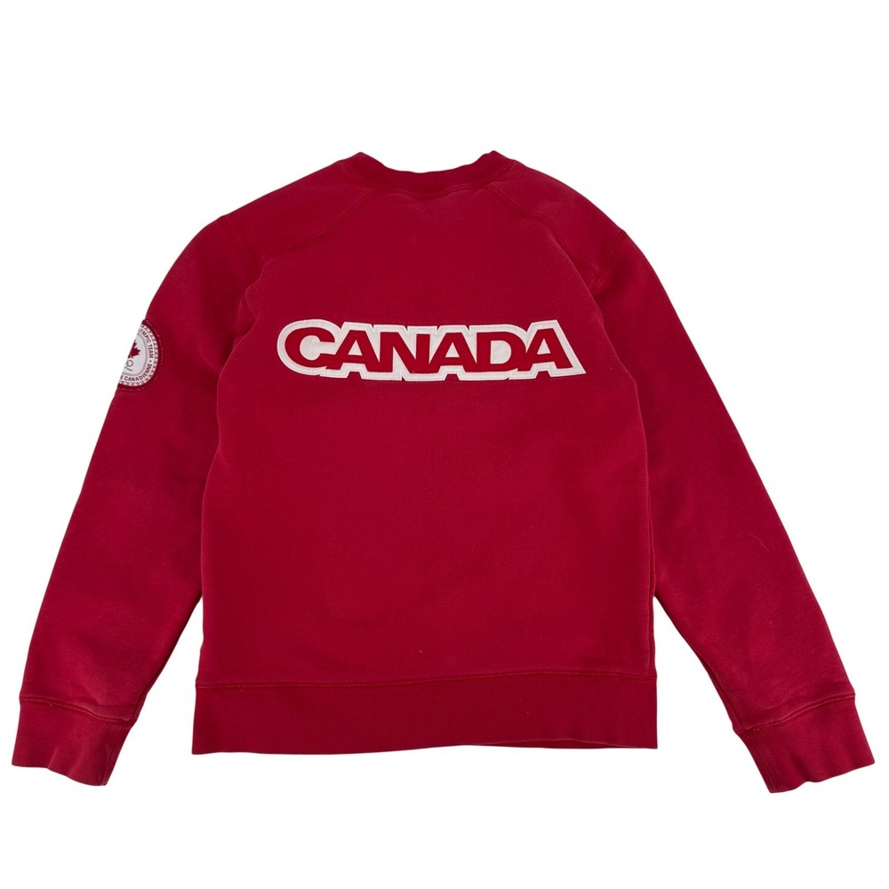 Vintage 2005 Canadian Olympic Team Whistler Sweatshirt Mens Small Red Crewneck